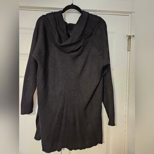 Lane Bryant Black Cowl Neck Sweater